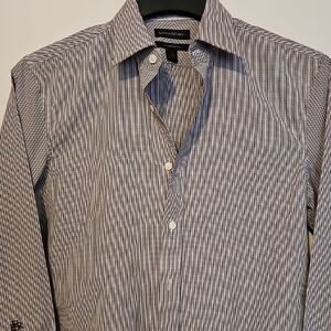 Banana Republic Black and White Dress Shirt